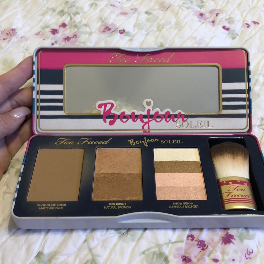 Too Faced Bonjour Soleil Bronzing Trio Compact